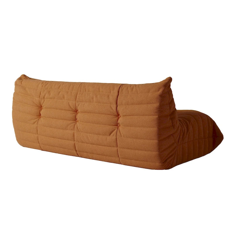 Ensembles de canapés décontractés en tissu teddy pour la chambre et le salon, fauteuil poire confortable et canapé de sol