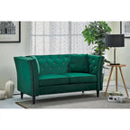 Gracewood Hollow Sukikim-fluwelen tweezitsbank