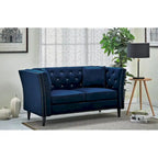 Gracewood Hollow Sukikim-fluwelen tweezitsbank