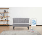 Artdeco Home Holleywood Zweisitzer-Sofa – N/A