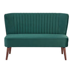 Artdeco Home Holleywood Zweisitzer-Sofa – N/A