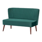 Artdeco Home Holleywood Zweisitzer-Sofa – N/A