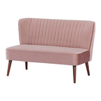 Artdeco Home Holleywood Zweisitzer-Sofa – N/A