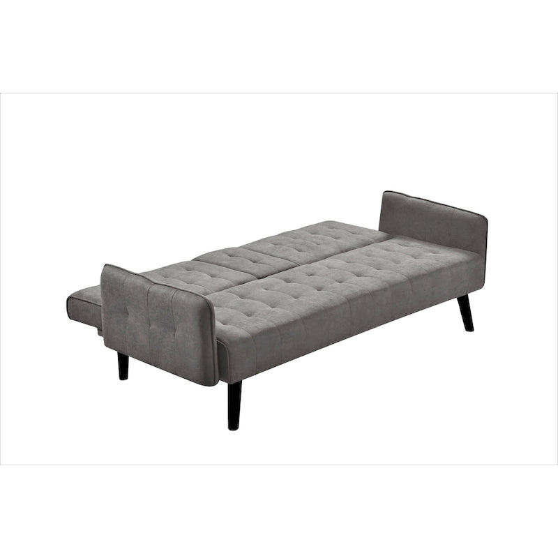 Hash Tufted Upholstered Futon Sleeper