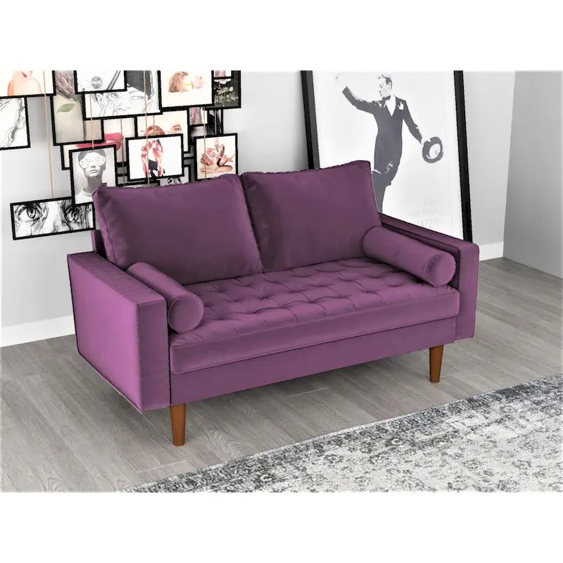 US Pride Lopez mid-century 2-zitsbank