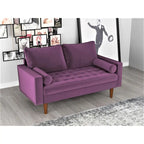 US Pride Lopez mid-century 2-zitsbank