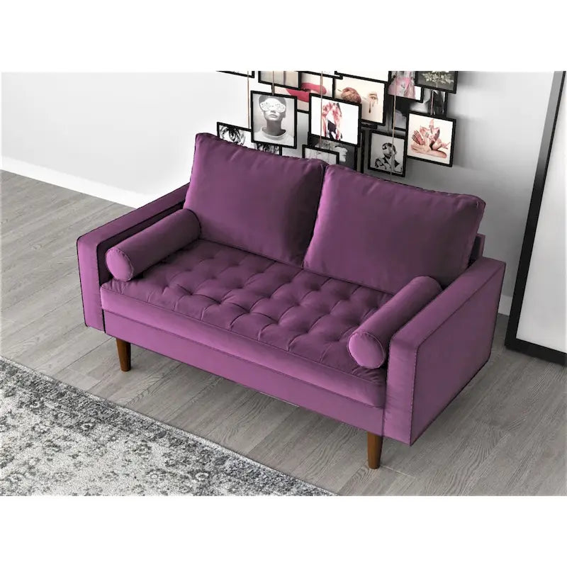 US Pride Lopez mid-century 2-zitsbank