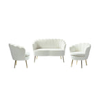 Xabier 52-Zoll-3-teiliges Wohnzimmer-Set von HULALA HOME