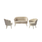 Xabier 52-Zoll-3-teiliges Wohnzimmer-Set von HULALA HOME