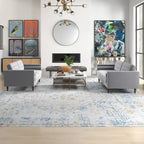 Kenzo fluwelen bank- en loveseatset in mid-century-stijl met kussenrug