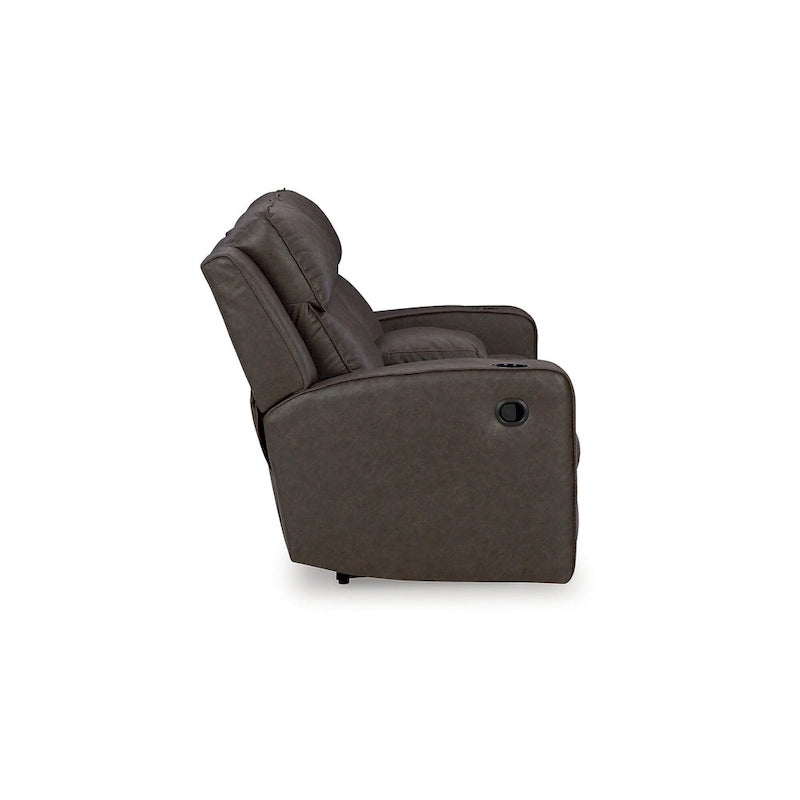 Signature Design by Ashley Lavenhorne verstelbare loveseat met console - 77W x 42D x 43H