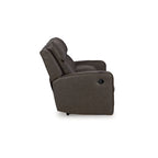 Signature Design by Ashley Lavenhorne verstelbare loveseat met console - 77W x 42D x 43H