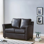 Sofá biplaza tapizado contemporáneo con brazos acampanados Golt de Furniture of America