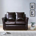 Sofá biplaza tapizado contemporáneo con brazos acampanados Golt de Furniture of America