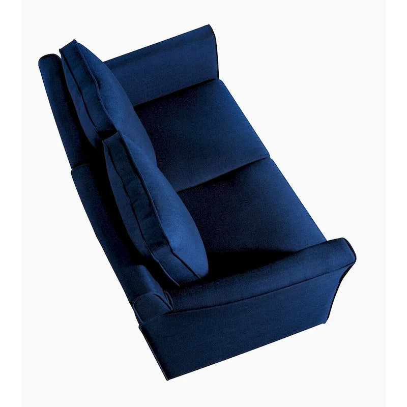 Sofá biplaza tapizado contemporáneo con brazos acampanados Golt de Furniture of America