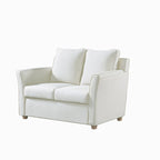 Sofá biplaza tapizado contemporáneo con brazos acampanados Golt de Furniture of America