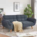 Kanapé a nappaliba, kétszemélyes kanapé és futon kis helyiségekbe, hálószobába, lakásba, garzonba