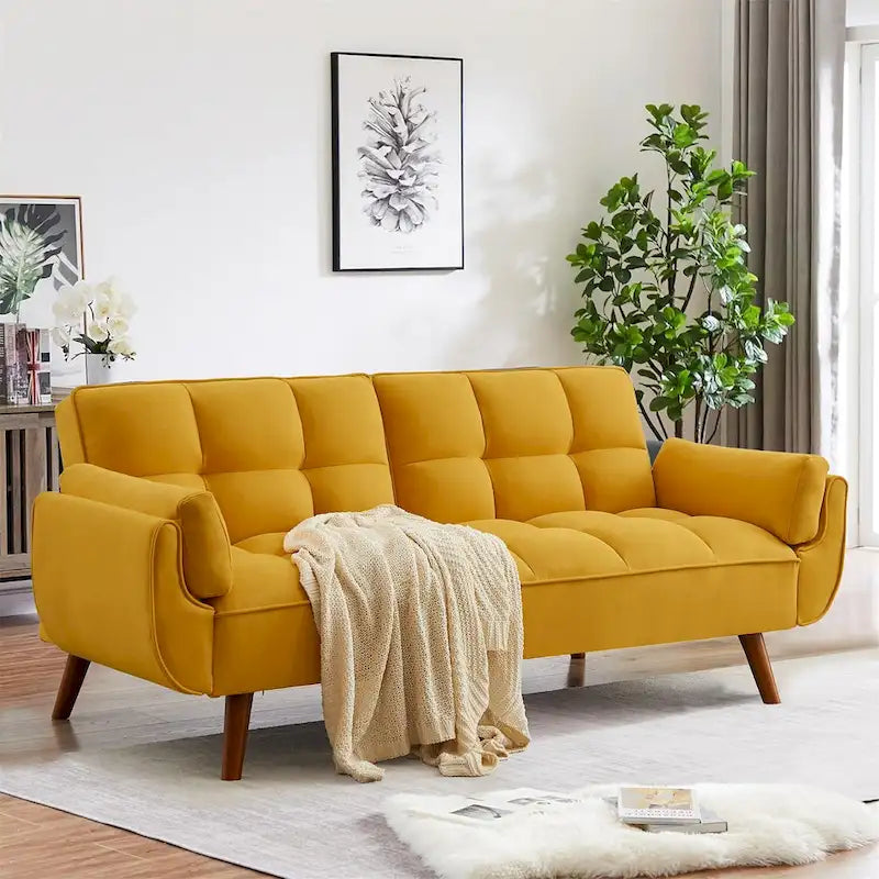 Kanapé a nappaliba, kétszemélyes kanapé és futon kis helyiségekbe, hálószobába, lakásba, garzonba