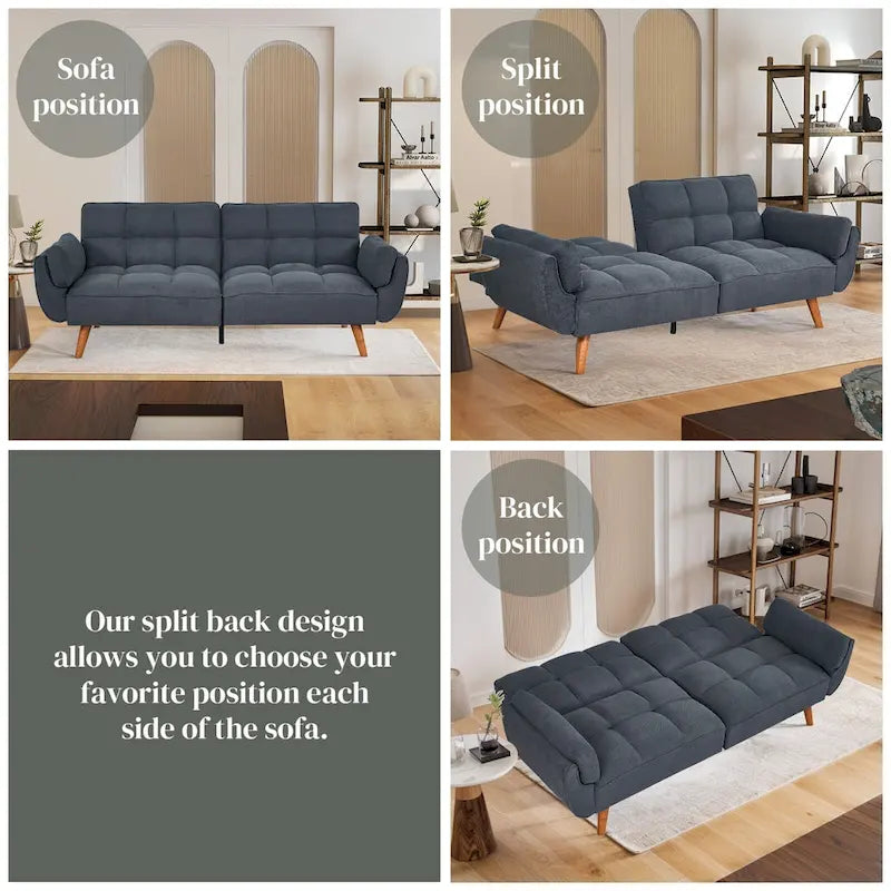 Kanapé a nappaliba, kétszemélyes kanapé és futon kis helyiségekbe, hálószobába, lakásba, garzonba