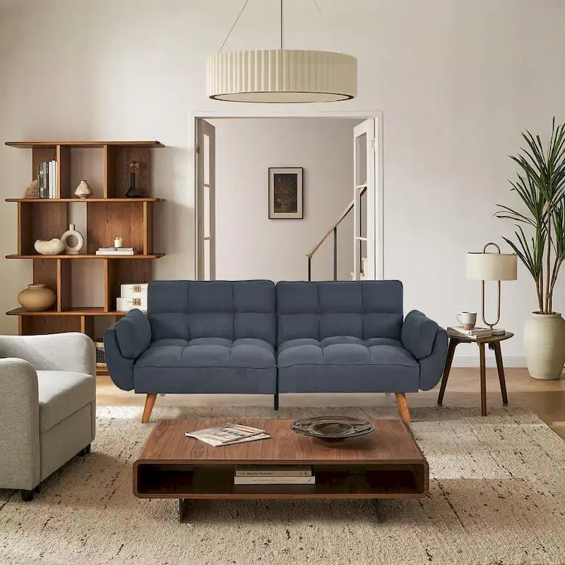 Kanapé a nappaliba, kétszemélyes kanapé és futon kis helyiségekbe, hálószobába, lakásba, garzonba
