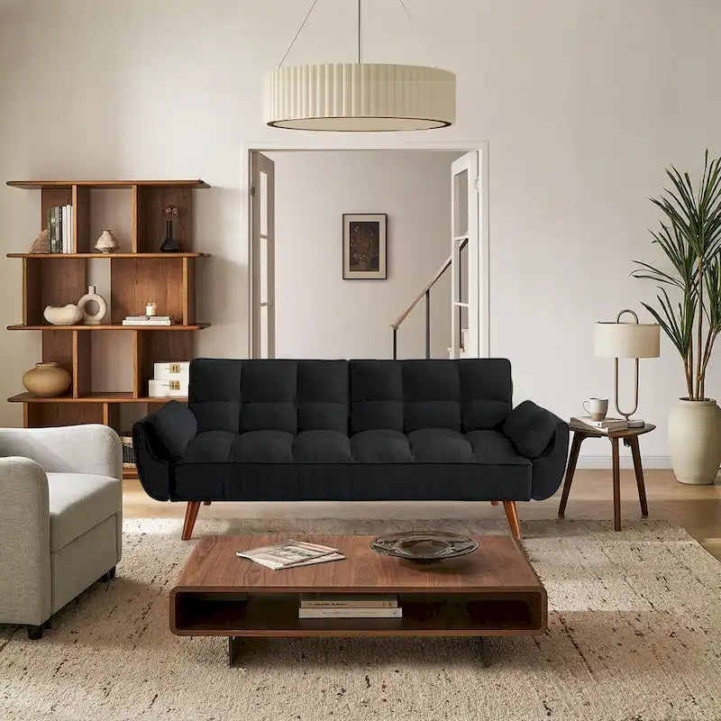 Kanapé a nappaliba, kétszemélyes kanapé és futon kis helyiségekbe, hálószobába, lakásba, garzonba