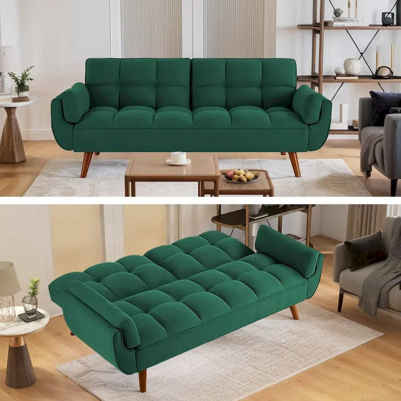 Kanapé a nappaliba, kétszemélyes kanapé és futon kis helyiségekbe, hálószobába, lakásba, garzonba
