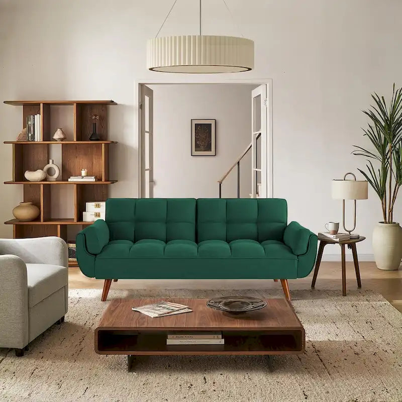 Kanapé a nappaliba, kétszemélyes kanapé és futon kis helyiségekbe, hálószobába, lakásba, garzonba