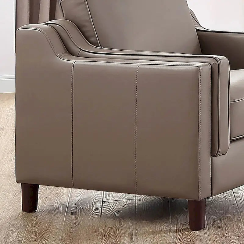 Hydeline Bella Top Grain Leather Sofa Set, Sofa and Chair - Sofa, Chair