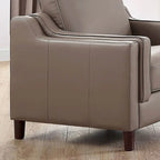 Hydeline Bella Top Grain Leather Sofa Set, Sofa and Chair - Sofa, Chair