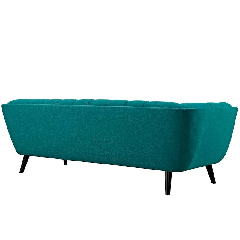 Set Bestow in tessuto imbottito, composto da divano e poltrona, 2 pezzi