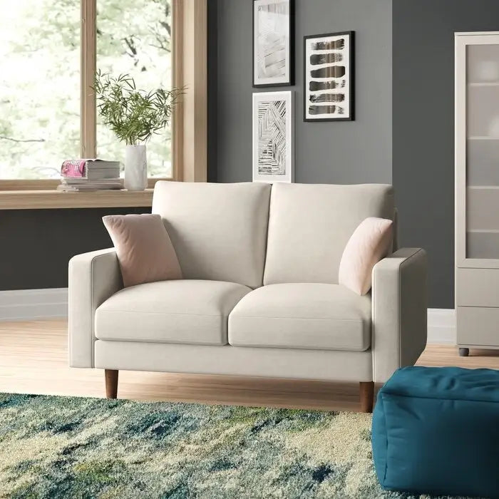 Craigmont loveseat met vierkante armleuningen van 50.4