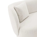 Manhattan Comfort zeitgenössisches Siri Sofa- und Akzentsessel-Set mit Kissen