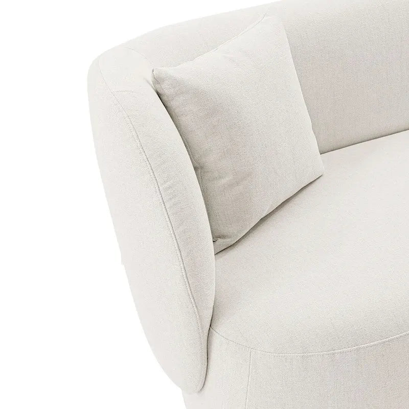 Manhattan Comfort zeitgenössisches Siri Sofa- und Akzentsessel-Set mit Kissen