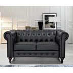 Smith klassischer Chesterfield-Loveseat