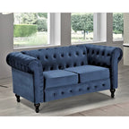 Smith klassischer Chesterfield-Loveseat