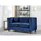 Boton Chesterfield-loveseat