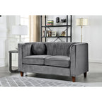 Boton Chesterfield-loveseat