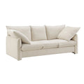 Mid-Century Modern 3-Seater Soft Sofa for Living Room, Apartment, Lounge, Bedroom