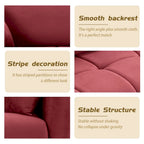 Mid-Century Modern 3-Seater Soft Sofa for Living Room, Apartment, Lounge, Bedroom