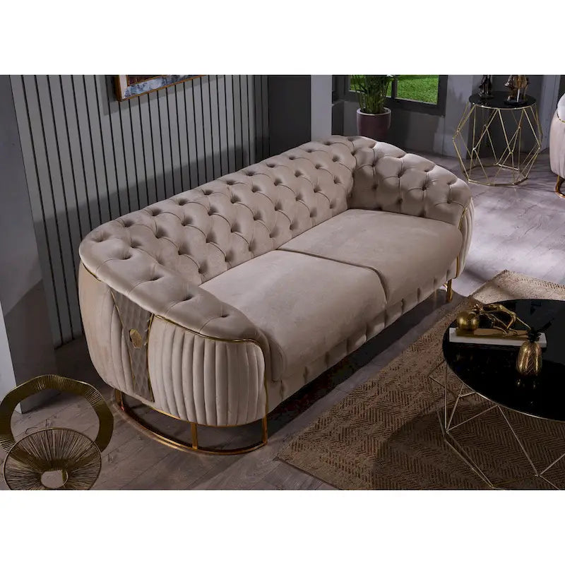 Lucca comfortabele moderne loveseat voor 2 personen