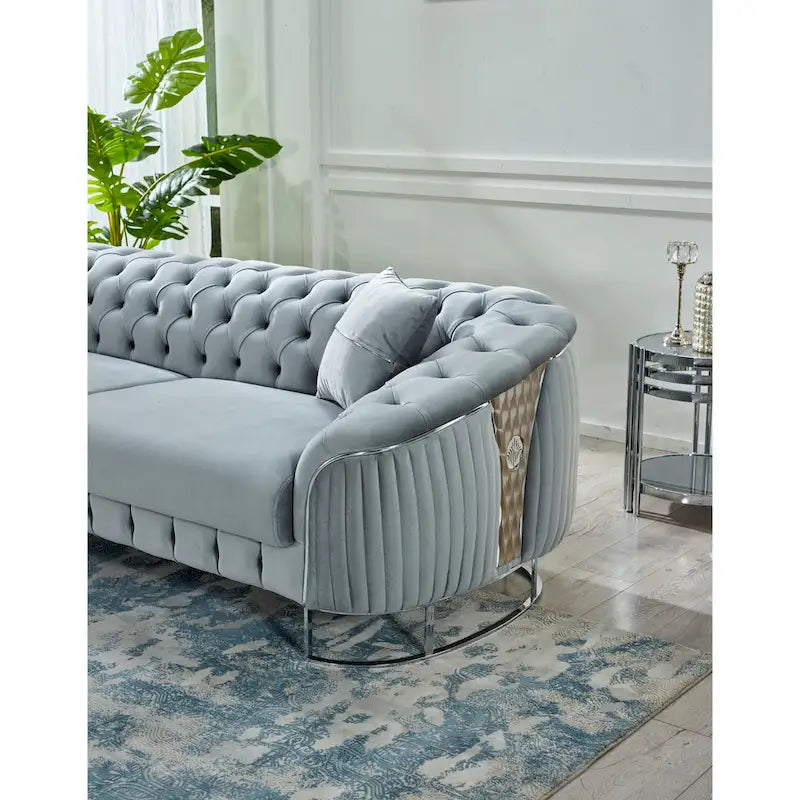 Lucca comfortabele moderne loveseat voor 2 personen