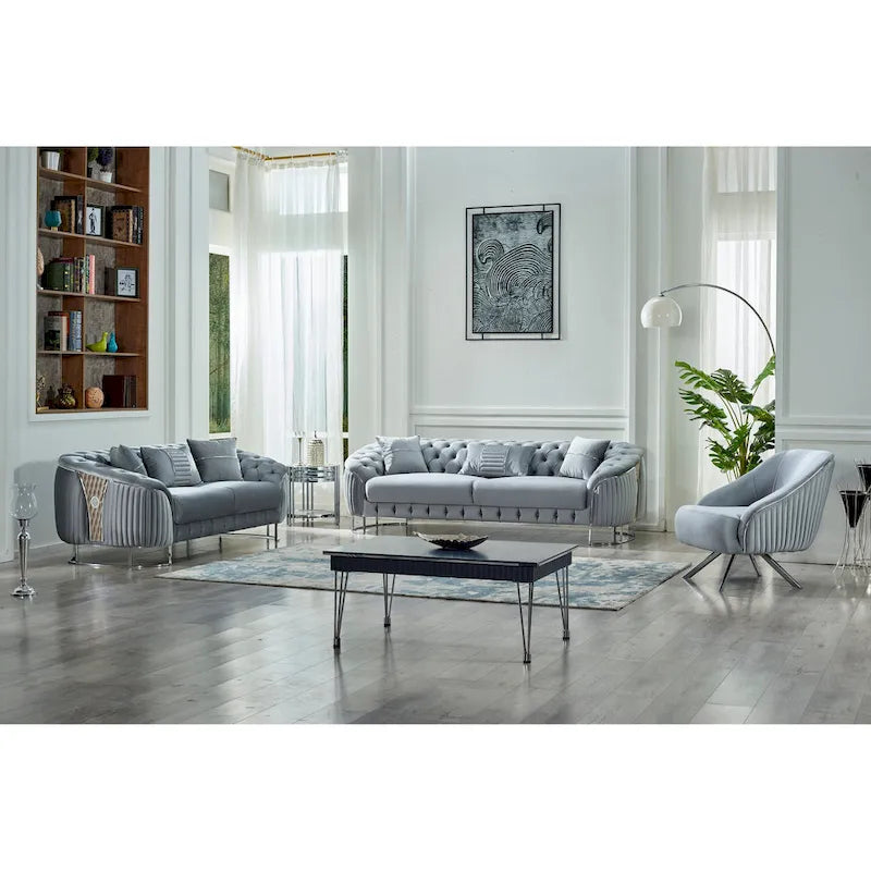 Lucca comfortabele moderne loveseat voor 2 personen