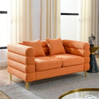 Duża sofa modułowa dla 2 osób, materiałowa sofa modułowa do salonu