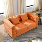 Duża sofa modułowa dla 2 osób, materiałowa sofa modułowa do salonu