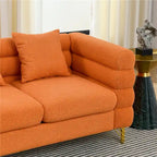 Duża sofa modułowa dla 2 osób, materiałowa sofa modułowa do salonu