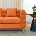 Duża sofa modułowa dla 2 osób, materiałowa sofa modułowa do salonu