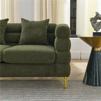 Duża sofa modułowa dla 2 osób, materiałowa sofa modułowa do salonu
