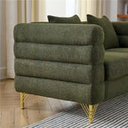 Duża sofa modułowa dla 2 osób, materiałowa sofa modułowa do salonu