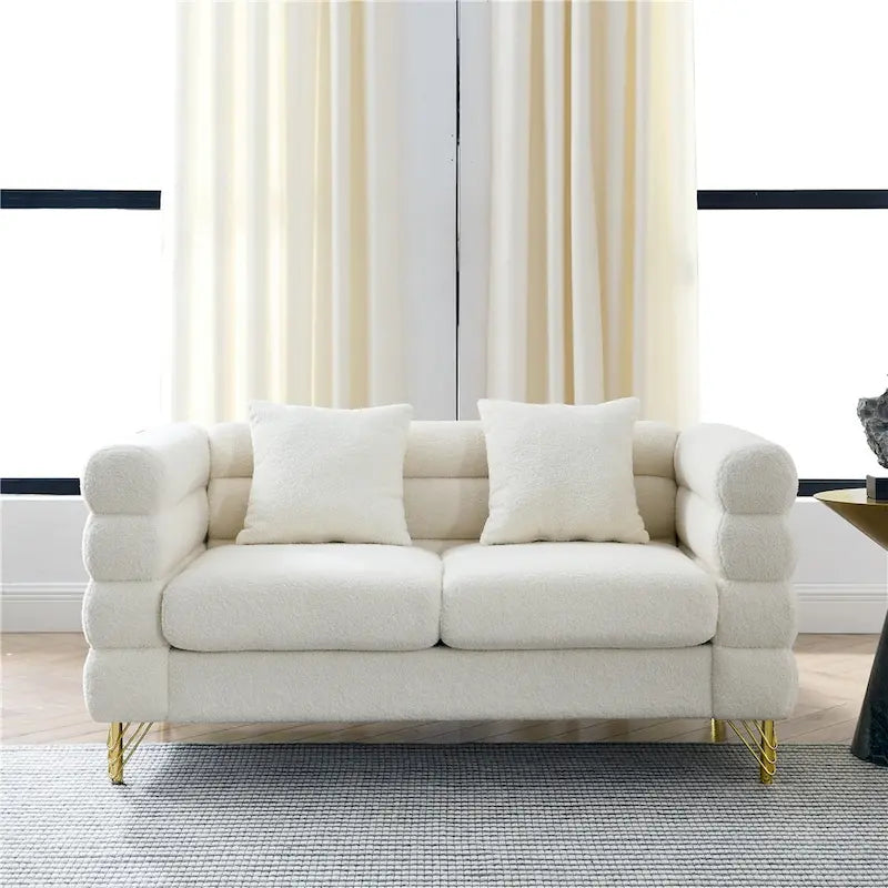 Duża sofa modułowa dla 2 osób, materiałowa sofa modułowa do salonu