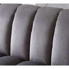 83 bequeme Schlafsofa-Bettkombination aus Samt mit Stauraum und Umwandlungsfunktion.